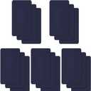 WILLBOND 15 Pieces Nylon Repair Patches Self-Adhesive Nylon Fabric Patch Waterproof Repair Patches for Clothing Down Jacket Tent Clothes Bag(7.87 x 3.94 Inches)(Dark Blue)