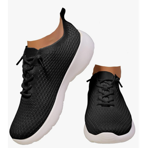 Bobbie Brooks Sneakers Womens Size 9 Mesh Black New