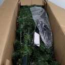 8 FT Corner Artificial Christmas Tree with 1137 Branch Tips and 360 Warm White LED Lights