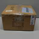 Rattan Light Fixtures Ceiling Mount, 3-Lights Boho Flush Mount Ceiling Light, Hand-Woven Cage Shade Lamp Lighting, Rustic Rattan Chandelier for Hallway Bedroom Kitchen Farmhouse Foyer Entryway (Small)