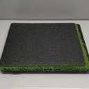 Grass Pad with Tray: Reusable Dog Training Pad - 3-Pack Replaceable Artificial Grass - Portable Potty, Absorbent Indoor/Outdoor, Washable, 22'x18' Black (Black Tray)