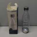 SodaStream 1 Liter Single Fuse Metal Bottle, Silver