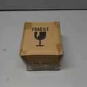 Melamine Cereal and Salad Bowls, 5 Inch, Set of 6, Dishwasher Safe. Black