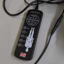 Massage Mat, Detachable Neck Massager, Full Body Vibration Heating, Massage Pad with 10 Vibrating Motors and 9 Speed Settings for Home Office Use, Gift for Men Women Parents Christmas,Black