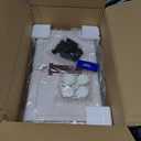 Stackable Storage Organiser - Space-Efficient Plastic Storage Bin with Doors ...