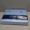 MR&HM Satin Bed Sheets, Queen Size Sheets Set, 4 Pcs Silky Bedding Set with 15 Inches Deep Pocket for Mattress (Queen, Light Blue)