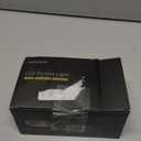 EZVALO Picture Lights for Wall, 2000mAh Rechargeable Battery Magnetic Poster Lights with 3 Color Temps & 12 RGB, Remote Dimmable Timer Painting Light, Wall Decor Light for Art Display, Frame (3 Pack) (Black)