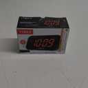 Timex T231G AM/FM Dual Alarm Clock Radio with 1.2-Inch Display and Line-in Jack (Gunmetal) (Black)