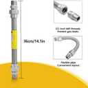 UPGRADED Stainless Steel 3/4" Fuel Line Flex Compatible Part Number: 0D3031 0L4836A