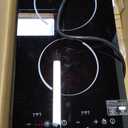 Double Induction Cooktop, 110V Electric Cooktop 2300W Electric Stove Top with 2 Burner Independent Control, Ultrathin Body, 9 Temperature, Multiple Power Levels, 2 Hour Timer, Safety Lock (2 Burner Induction Cooktop)