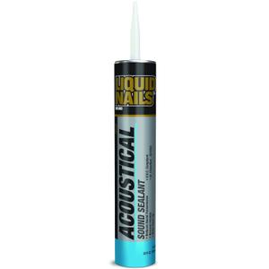 2 x Liquid Nails Acoustical 28 oz. White Interior Sound Reducing Sealant