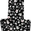 Chicken Diapers for Hens, Rooster, Ducks, Ducklings - Reusable, Adjustable, Size That FITS, XS Small Medium Large XL by Uni Infinity (Chicken Small, Black Floral)
