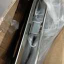 Salon Tray on Wheels Height Adjustable Metal Rolling Tray for Tattoo, Hair Salon & Spa, Silver