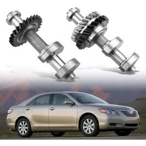 13601-28021 13602-28020 Engine Balance Shaft Set Compatible with Corolla Solara Matrix Camry tC 2AZ-FE 2.4L