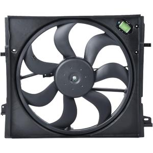 Radiator Cooling Fan Assembly Compatible with Nissan Rogue Sport 2017 2018 2019 2.0L # 214816MA0A