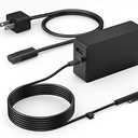 YURCIPWE Surface Pro Charger 65W, Surface Laptop Charger Compatible with Microsoft Surface Pro 9/8/7+/7/6/5/4/3/X, Surface Laptop 5/4/3/2/1, Surface Book 2/1, Surface Go 3/2/1 with 8.8ft Power Cord