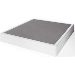 Box-Spring-Queen, 9 inch Metal Queen Box Spring Only, Heavy Duty Queen Size Box Spring with Fabric Cover, Easy Assembly, Non Slip, Noise Free