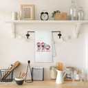 Christmas Wine Kitchen Towels, Funny Wine Gifts Dish Towels Tea Towels for Kitchen, Gifts for Wine Lovers Hand Towels for Bathroom, Wine Gifts for Women Men, Wine Kitchen Decor, 16x24 Inch