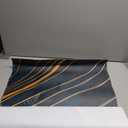 Simple Golden Lines Wall Mural Wallpaper for Bedroom 103" x 69" (No.44)