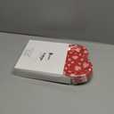 Domensi 50 Pcs Mother's Day Paper Plates Red Love Heart Disposable Paper Plates 7 inch Love Party Tableware for Summer Valentine Best Mom Anniversary Birthday Wedding Bridal Table Picnic Supplies