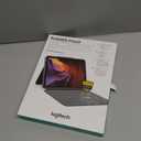 Logitech Rugged Folio Keyboard Case for iPad (10th gen & A16) with Smart Connector and Durable Spill-Proof Keyboard - Graphite