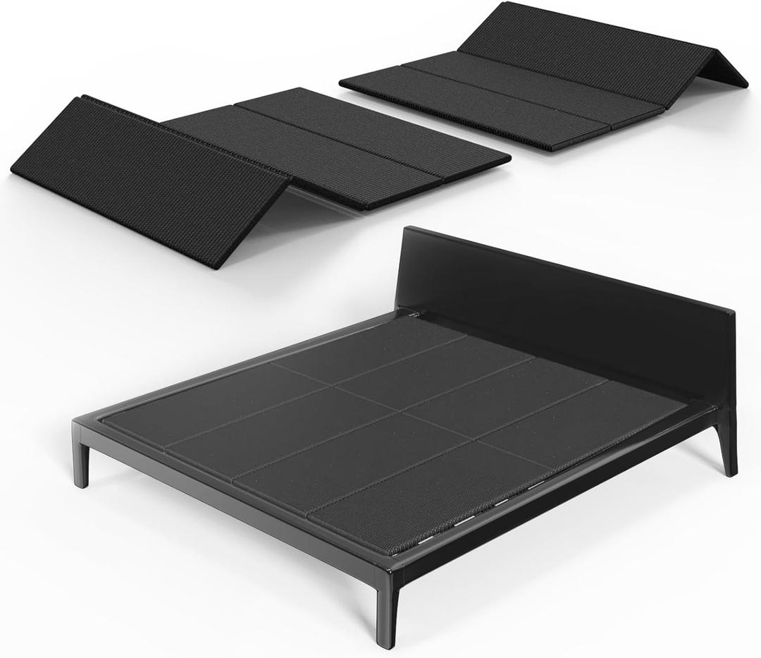 Breathable, Noise Minimizing, Moisture Resistant Bunkieboards,Low Profile Bed Support,Large Double Bed 10mm Bunkie Board, Full Size 54x75''