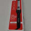 Revlon Perfect Heat Triple Ceramic Curling Iron | For Silky Smooth Medium Curls (1 in) (Silver & Black)