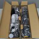 Telescope, 70mm Aperture 400mm AZ Mount Astronomical Refracting Telescopes (20x-200x) for Kids & Adults, Portable Travel with Tripod Phone Adapter, Remote Control, Easy to Use, Black