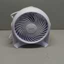 Honeywell HT-904 TurboForce Tabletop Air Circulator Fan, Small, White  Quiet Personal Fan for Home or Office, 3 Speeds and 90 Degree Pivoting Head
