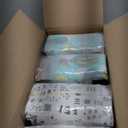 The Honest Company Comfort Dry Disposable Diapers for Sensitive Skin, Hypoallergenic, Above It All + Pattern Play, Super Club Box Size 1 (814 lbs) 136