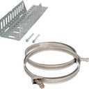Eastman 86288 Universal Stainless Steel Water Heater Expansion Tank Mounting Bracket, 5 Gallon or 13 inches (No Size)