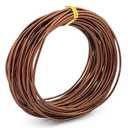 AEAOA 11 Yard Aluminum Wire Bendable Metal Wire Jewelry Craft Wire Beading Floral Making Jewelry Making Doll Making (18 Gauge, Bronze Color)