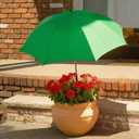 Plant Umbrellas for Outdoor Plants, Garden Umbrella Shade for Plants Adjustable Height Provides shade cloth for Plants to Protect Their Flowers from Intense Sunlight and Rain, Green