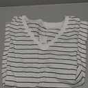 XIEERDUO Womens Summer Tops Short Sleeve Shirts Casual V Neck T Shirt Loose Fit Comfy XL