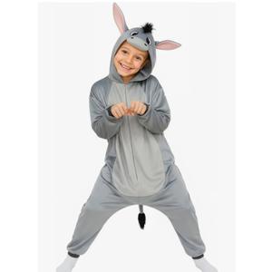 Kids Hooded Animal Costume - Unisex Halloween Dress-Up Outfit & Cosplay Playwear for Boys & Girls XL