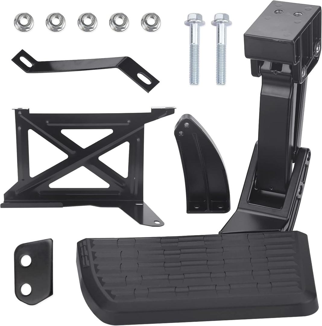 ZONFANT Rear Bed Step, Retractable Side Tailgate Step Compatible with 2014-2021 Tundra, Replace#PT392-34140 75316-01A