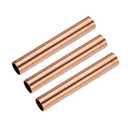 uxcell Copper Round Tube, 16mm OD 1mm Wall Thickness 100mm Length Straight Pipe Tubing 2 Pcs