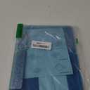 INFILAND for iPad 9th/8th/7th Generation - 10.2 inch Glitter Case, Blue with Clear Back, Pencil Holder for Kids