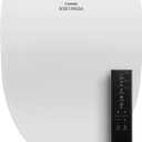 COWAY Bidetmega 500S Electronic Bidet Toilet Seat with Instantaneous Water Heating, Heated Seat and Dryer, Auto Open and Close Lid, Night Light, Deodorizer, Stainless Nozzle, Remote Control, Elongated