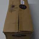 RICHER HOUSE 5 Set White Floating Shelves, Wall Mounted Shelves for Wall Decor, Modern Picture Ledge Shelf with Lip for Storage Nursery, Bedroom, Living Room, Bathroom - White