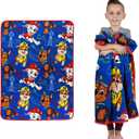 Franco Kids Bedding Super Soft Plush Throw Blanket, 46 In x 60 In, Paw Patrol