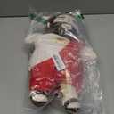 Jesus Plush Breathing with Glow&Songs, Soothing Jesus Stuffed Doll Heart of Jesus Toy Savior Doll for Church Sunday School Religious Easter Gift for Kids (Red)