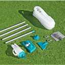 Bestway Flowclear AquaCrawl 88 Inch Pool Vacuum for 15 Feet Above Ground Pools with Removable Debris Bag, Suction Nozzle, Skimmer Head, and Adapters