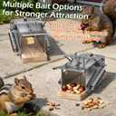 Squirrel Traps, Outdoor Heavy-Duty Squirrel Traps, Rodent Trap for Patios, 144fcfd