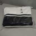 Herseas Women 2 Piece Outfits Sweat suit Lounge Set Color Block Crewneck Pullover with Jogger Airport Tracksuit Matching Pants Set Black Small 4 6