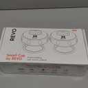 REVO The Original 4-in-1 Smart Cupping Therapy Massager, Red Light Therapy for Targeted Pain Relief, Knots, Aches, Muscle Soreness, Circulation & Tighter Skin, Portable Electric Massager- 2 Pack