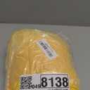 7.2FT Wedding Arch Cover Yellow Gold Spandex Fitted Wedding Arch Stand Covers Round Top Chiara Backdrop Cover for Birthday Party Ceremony Banquet Decoration