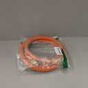 Giraffe Tools Air Hose, 3/8 inch x 6 ft Air Compressor Hose, 1/4 in. MNPT Fittings, Hybrid 300 PSI, Kink Resistant, Lightweight Lead-in Air Hose, All-Weather Flexibility, Orange