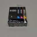 910XL 910 Ink Cartridges High Yield Replacement for HP 910XL Ink Cartridges Combo Pack for HP 910 Ink Work for HP OfficeJet Pro 8020 8010 8025 8035 8028 8030 8015 8018 8022 Printer (4 Pack)
