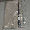 LEKEEPGO Ultra Thin Indoor Door Mat 17"x29", Low-Profile Door Mat Indoor Entrance, Non Slip Rubber Backing Inside Doormat Washable Welcome Front Entryway Dirt Trapper Entry Mat, Khaki